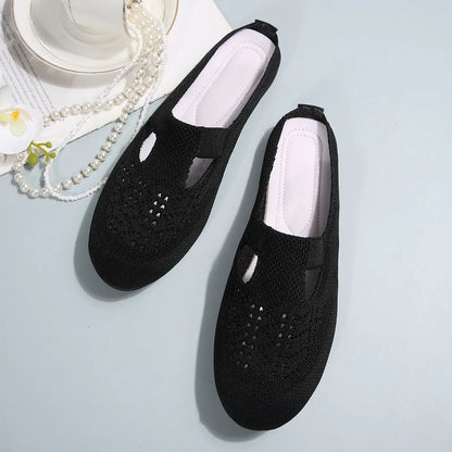 Round Toe Flat Slip-Ons