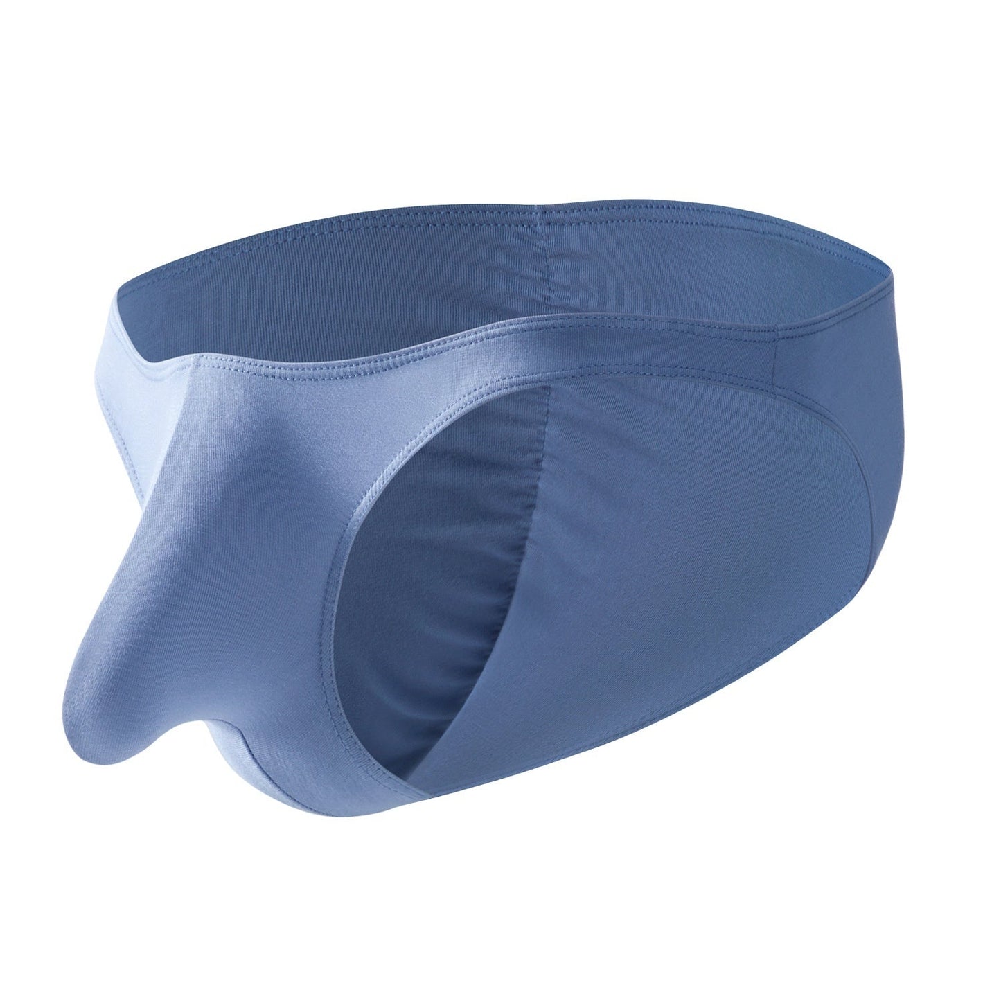 Bamboo Fiber Mens Briefs With Elephant-Trunk Pouch