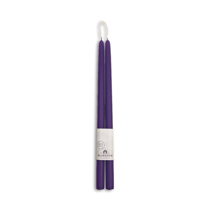 Beeswax Taper Candles - Hand-Dipped - 1 Pair