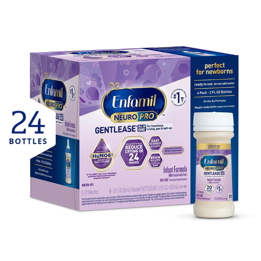 Enfamil NeuroPro Gentlease Infant Formula, Ready to Use, 2 oz Bottle