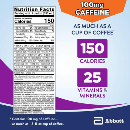 Ensure Max Protein Cafe Mocha, 11 oz Carton, CS/12