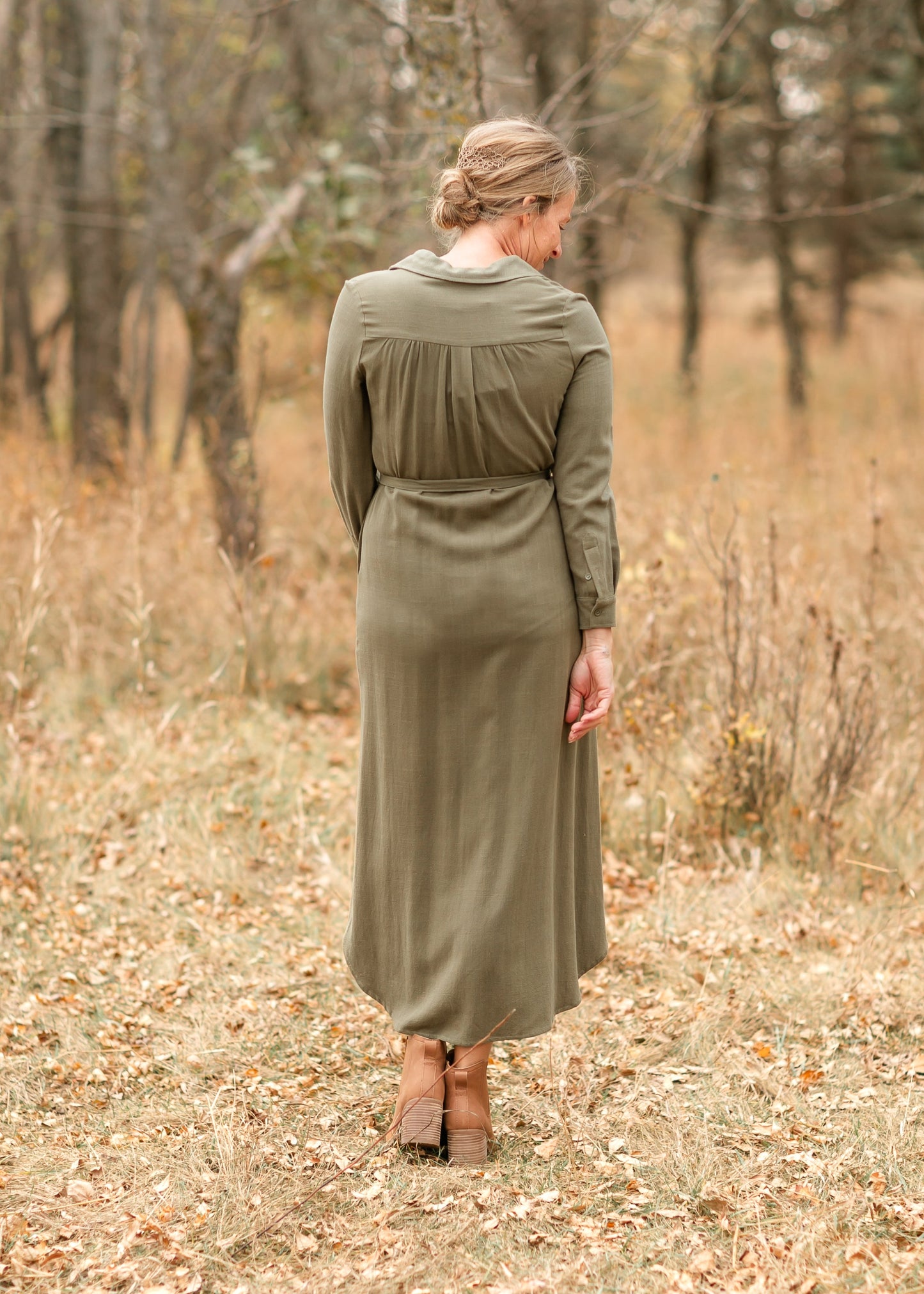 Essential Linen Shirt Dress
