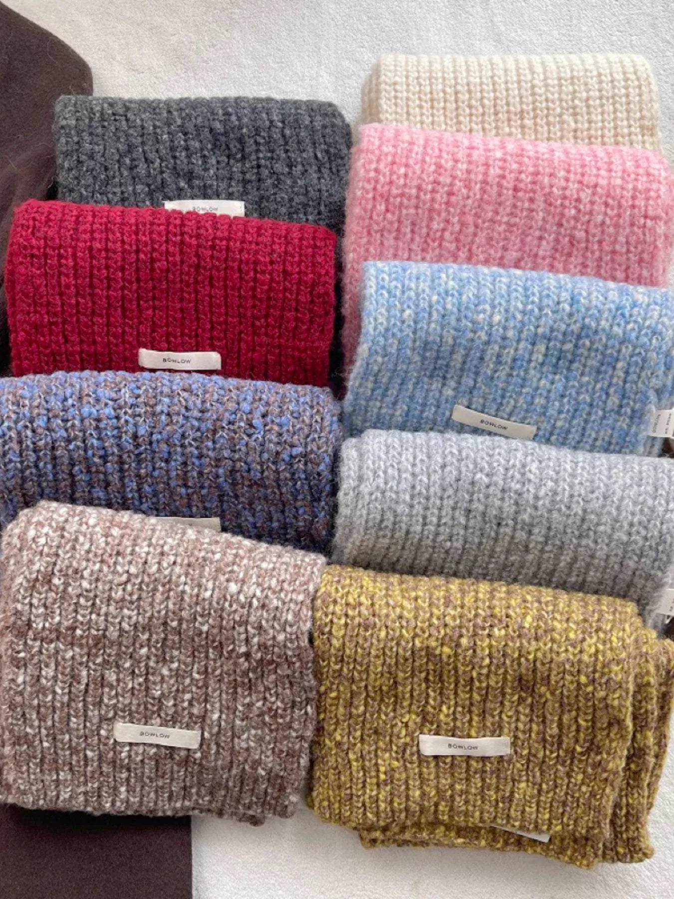 Cozy Knitted Winter Scarf