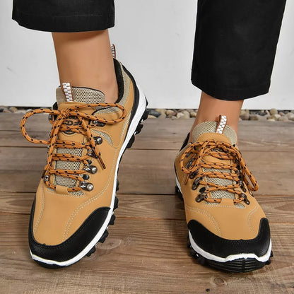 Lace Up Round Toe Sneaker