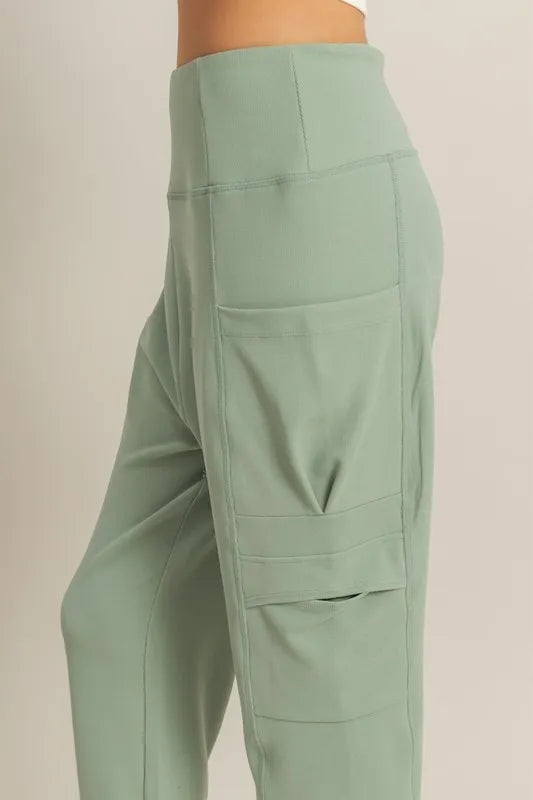 HYFVE High-Waist Pocket Detail Comfy Sweatpants
