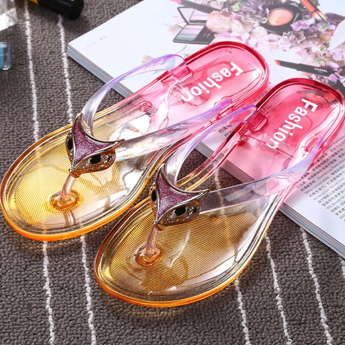 Toe Post Flats Slippers