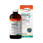 ManukaGuard Cough & Throat Syrup with Black Cherry Flavor, 4 Fl Oz