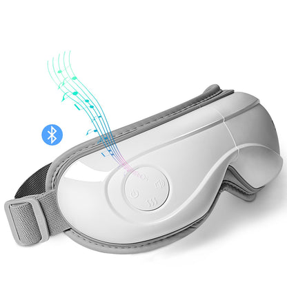 VEVOR Heated Eye Massager Eye Care Device 5 Modes Bluetooth Music 180 Foldable