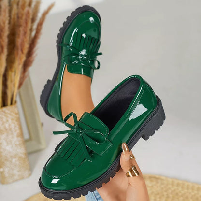 Round Toe Slip-Ons