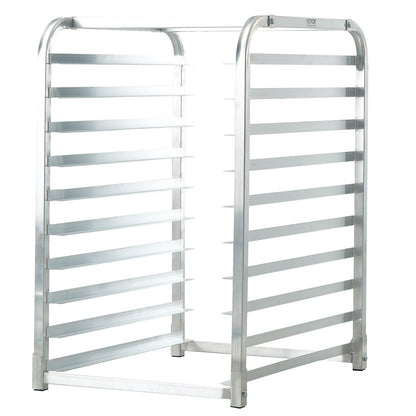 VEVOR Bun Pan Rack, 10-Tier Commercial Bakery Racks With Brake Wheels, Aluminum Racking Trolley Storage For Half & Full Sheet, Speed Rack For Kitchen Home, Bread Baking Equipment,