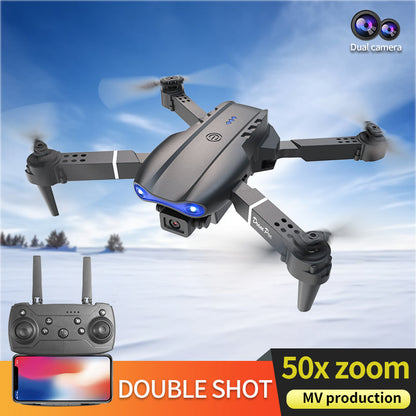 E99Pro - Dual Camera - Dual Electric Drone--biack