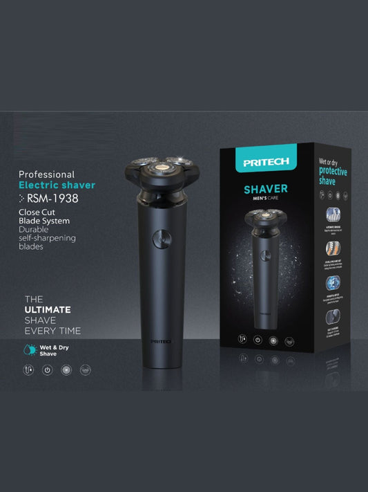 Rechargeable 3-Head Rotary Shaver