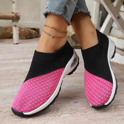 Color Block Mesh Athletic