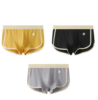 Men's Mid-waist Simple Fashionable Breathable Comfortable Boxers