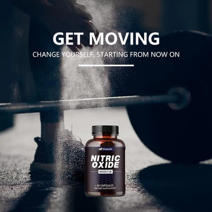 Sinpuyle Endurance Boost Complex Capsules Nitric Oxide Power Formula For Breaking Athletic Limits Healthcare Fitness
