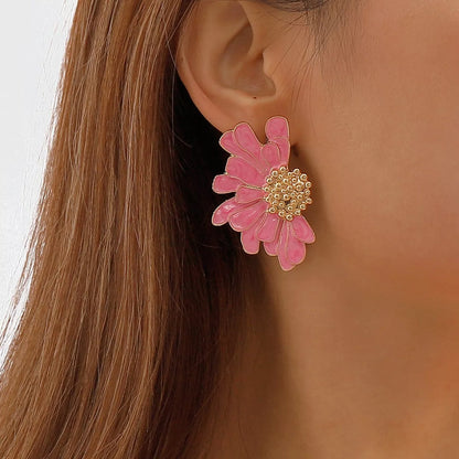 Flower Stud Earrings