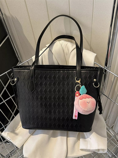 Woven Pattern Tote Bag