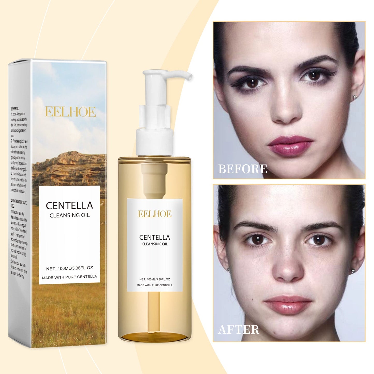 Centella Asiatica Lightweight Makeup Removing Oil