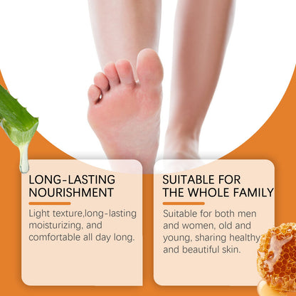 OceAura Honey Foot Moisturizing Anti-Crack Cream, Foot Moisturizing Repair Heel Body Skin Care Cream