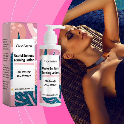 OceAura Tanning Lotion Summer Outdoor Gentle Moisturizing Refreshing Repair Gel For Wheat Tan Skin