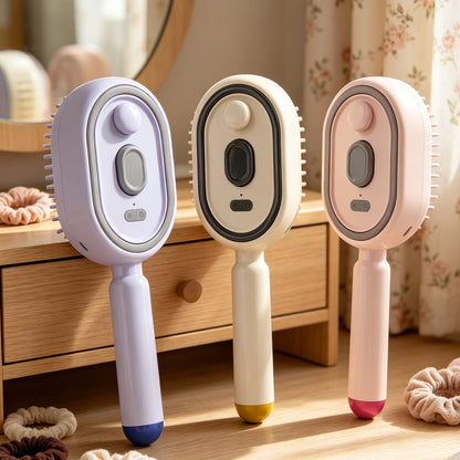 Electric Spraying Airbag Massage Comb