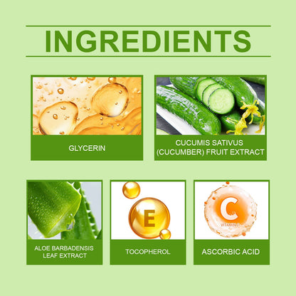 OceAura Aloe Vera Cucumber Gel, Moisturizing And Cooling Body Care Moisturizing And Refreshing Skin Aloe Vera Gel
