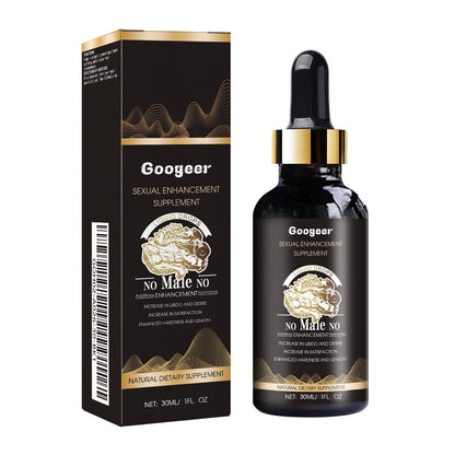 Men Natural Vitality Support Drops, Maca & Epimedium Extract Oral Supplement For Male Strength, Stamina & Confidence, 30ml