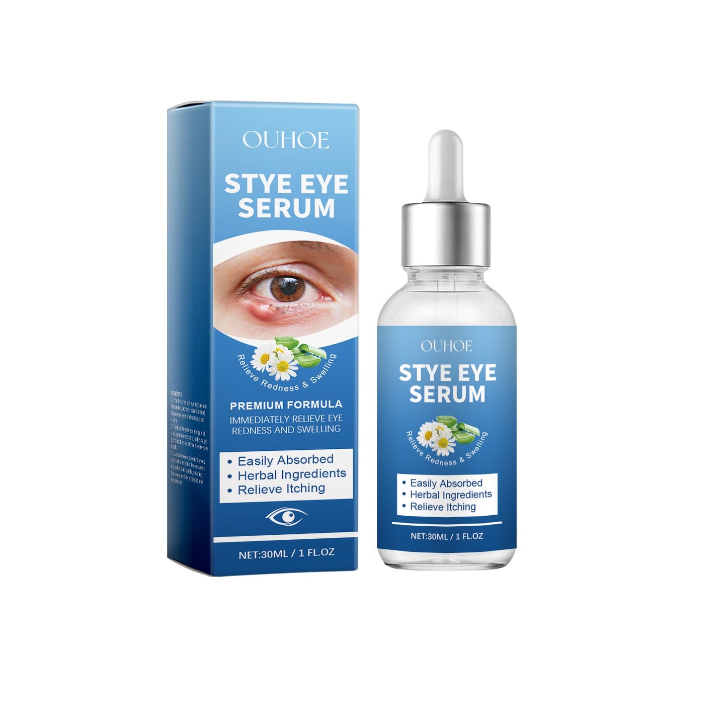 OUHOE Eye Care Drops Gently Nourish And Moisturize The Skin Around The Eyes. Portable Daily Eye Care Drops