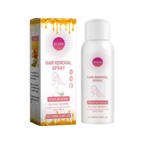 EELHOE Hair Removal Spray, Underarm Quick Hair Removal Gentle Pore Contraction Smooth Delicate Cleansing Spray