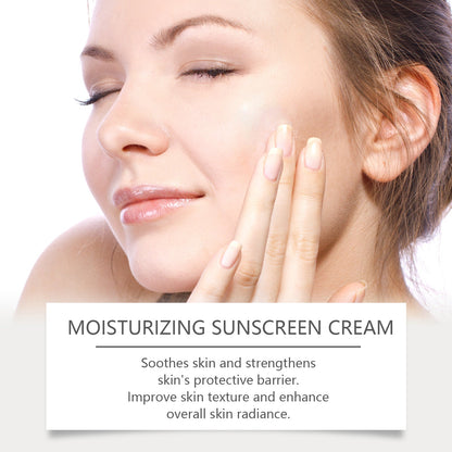 Hoygi Moisturizing Protective Cream, Summer Outdoor Uv Isolation Protection Refreshing Skin Moisturizing Protective Cream