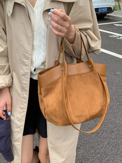 Lightweight Classic Color Tote Bag
