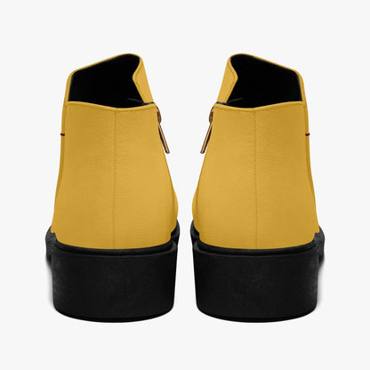 SHO-017YEL-24 Fashion Zipper Boots