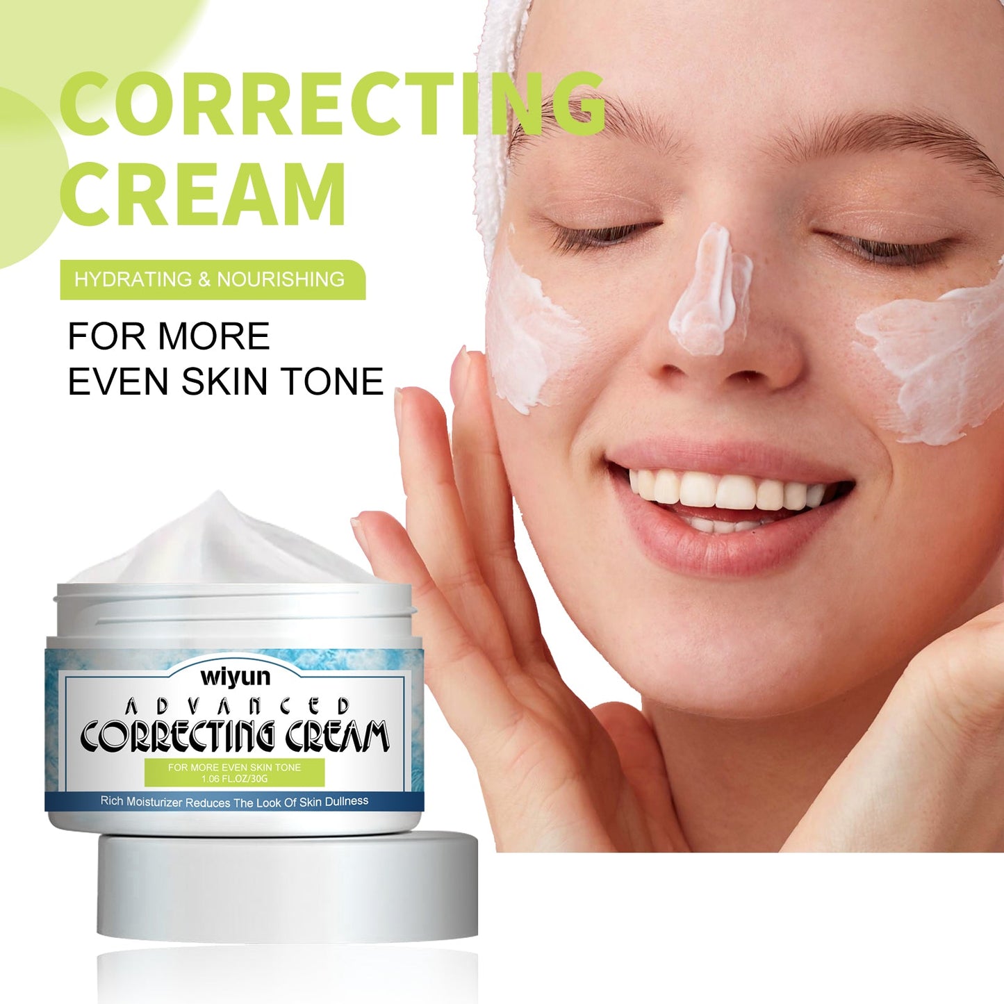 Wiyun Correcting Cream, Brightening Skin Repair Freckle Melasma Age Spot Repair Cream
