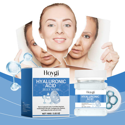 Hoygi Hydrating Mask With Hyaluronic Acid Powder Hydrating And Brightening Facial Mask With Moisturizing And Hydrating Maintenance