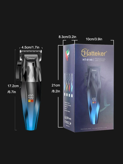 Cordless Hair Clipper with LED Display
