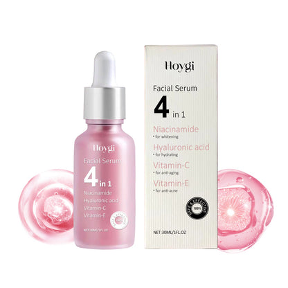 Hoygi 4 In 1 Moisturizing Essence Facial Moisturizing, Hydrating, Beauty And Even Skin Tone Multi-Effect Skin Care Essence