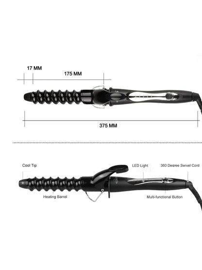 Temperature Control Curling Iron