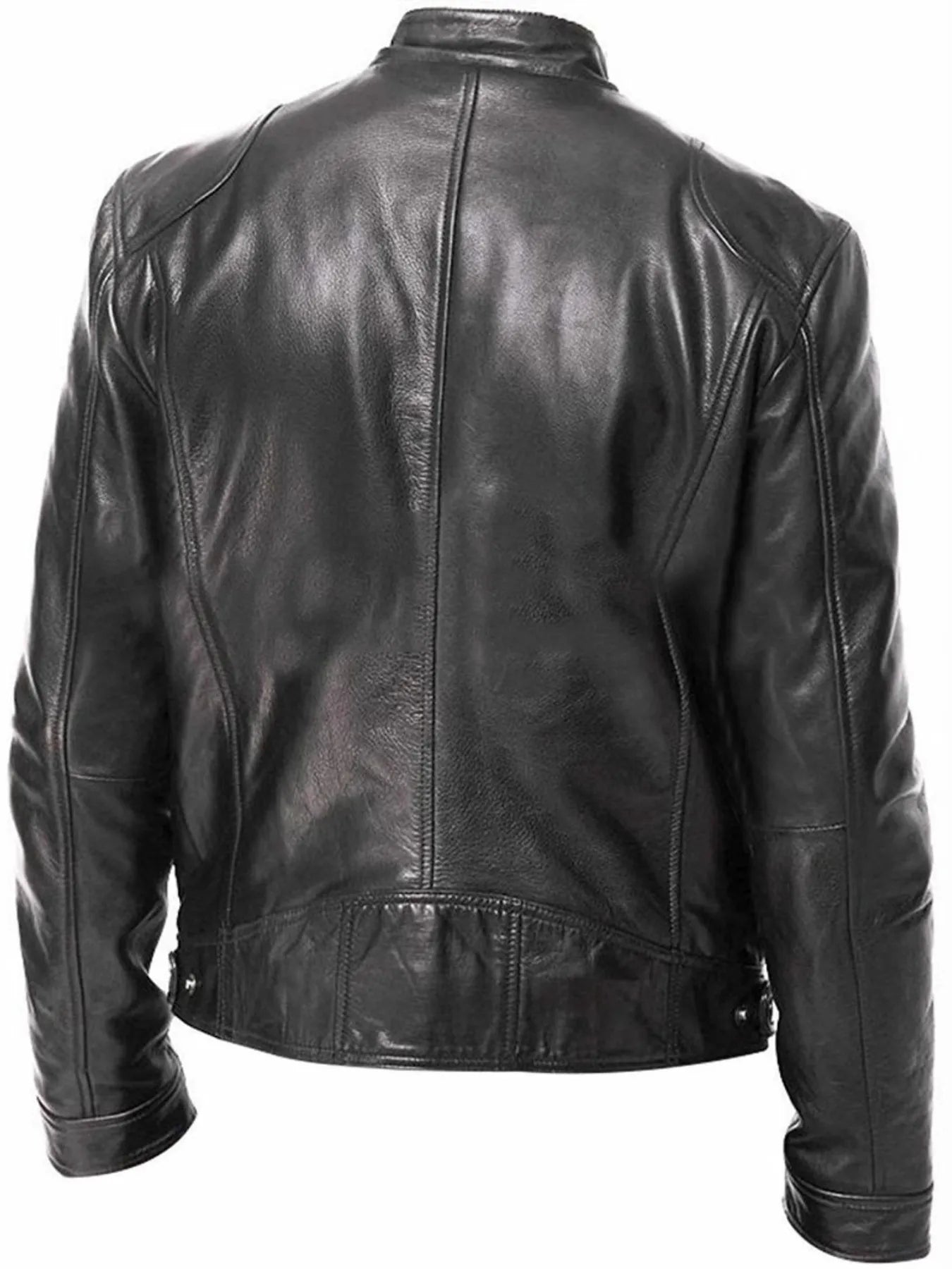 Men's Full Size Zip Up Long Sleeve Jacket Plus Size