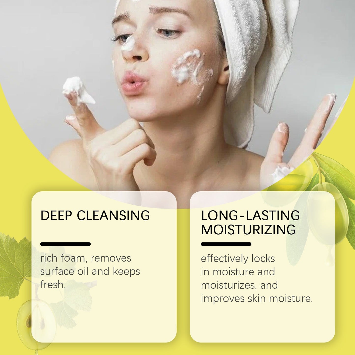OceAura Brightening Soap, Gently Cleanses Body Skin Brightening And Moisturizing Daily Cleansing Care Brightening Soap