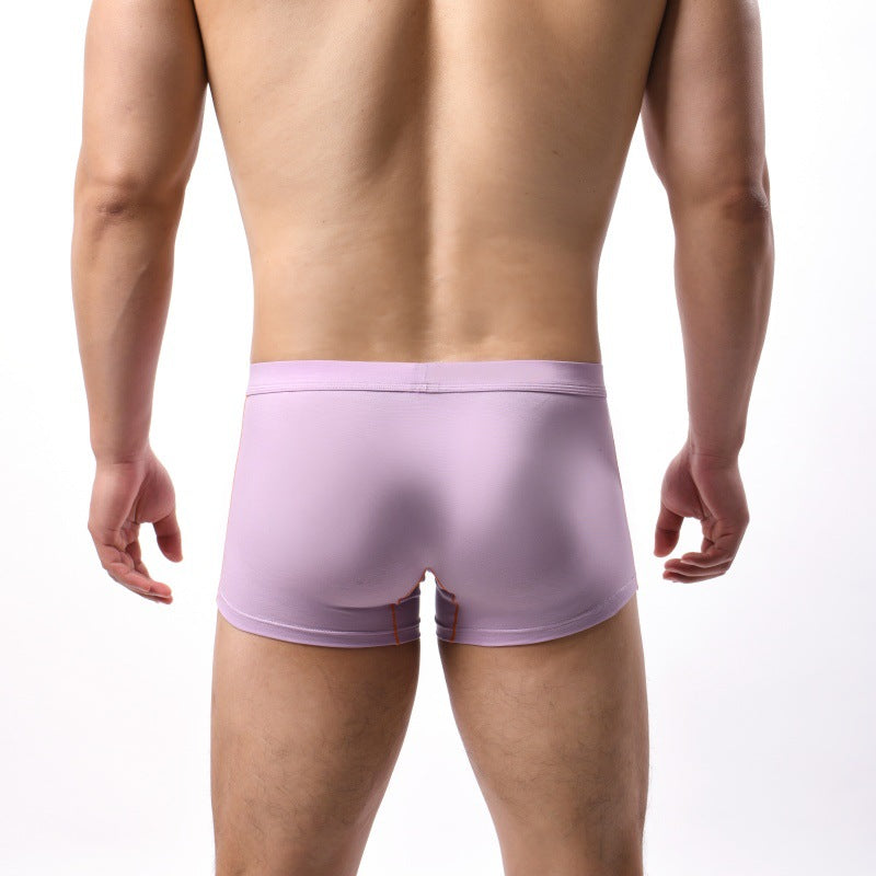 Mens Lyocell Breathable Plus-Size Boxer Briefs