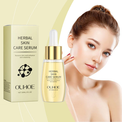 OUHOE Herbal Skin Care Essence, Moisturizing, Nourishing And Improving Skin Elasticity, Smooth And Facial Moisturizing Essence