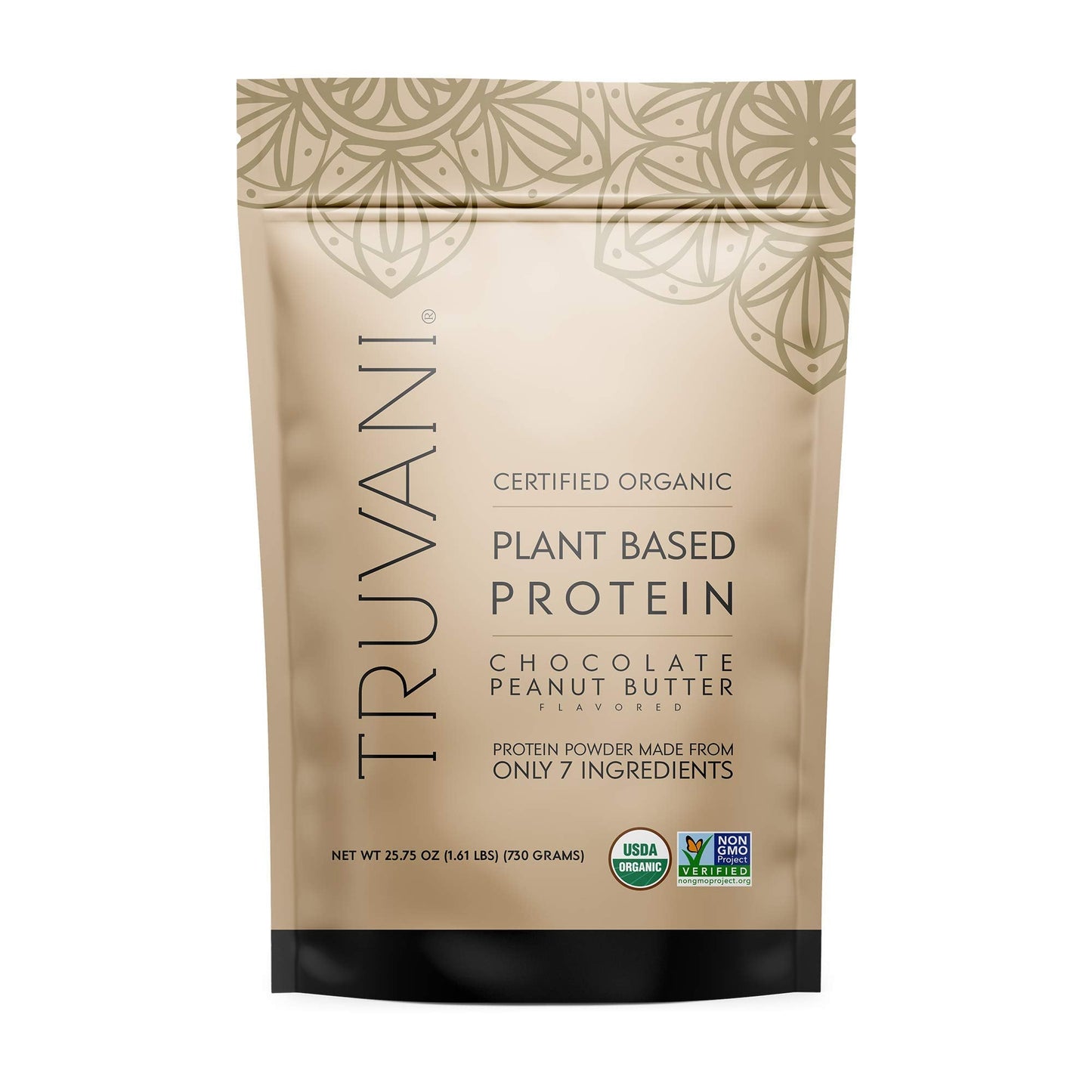 Truvani Peanut Butter Chocolate Protein Powder - 25.75 Oz