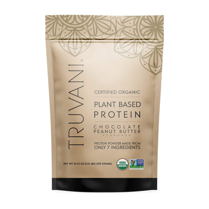 Truvani Peanut Butter Chocolate Protein Powder - 25.75 Oz