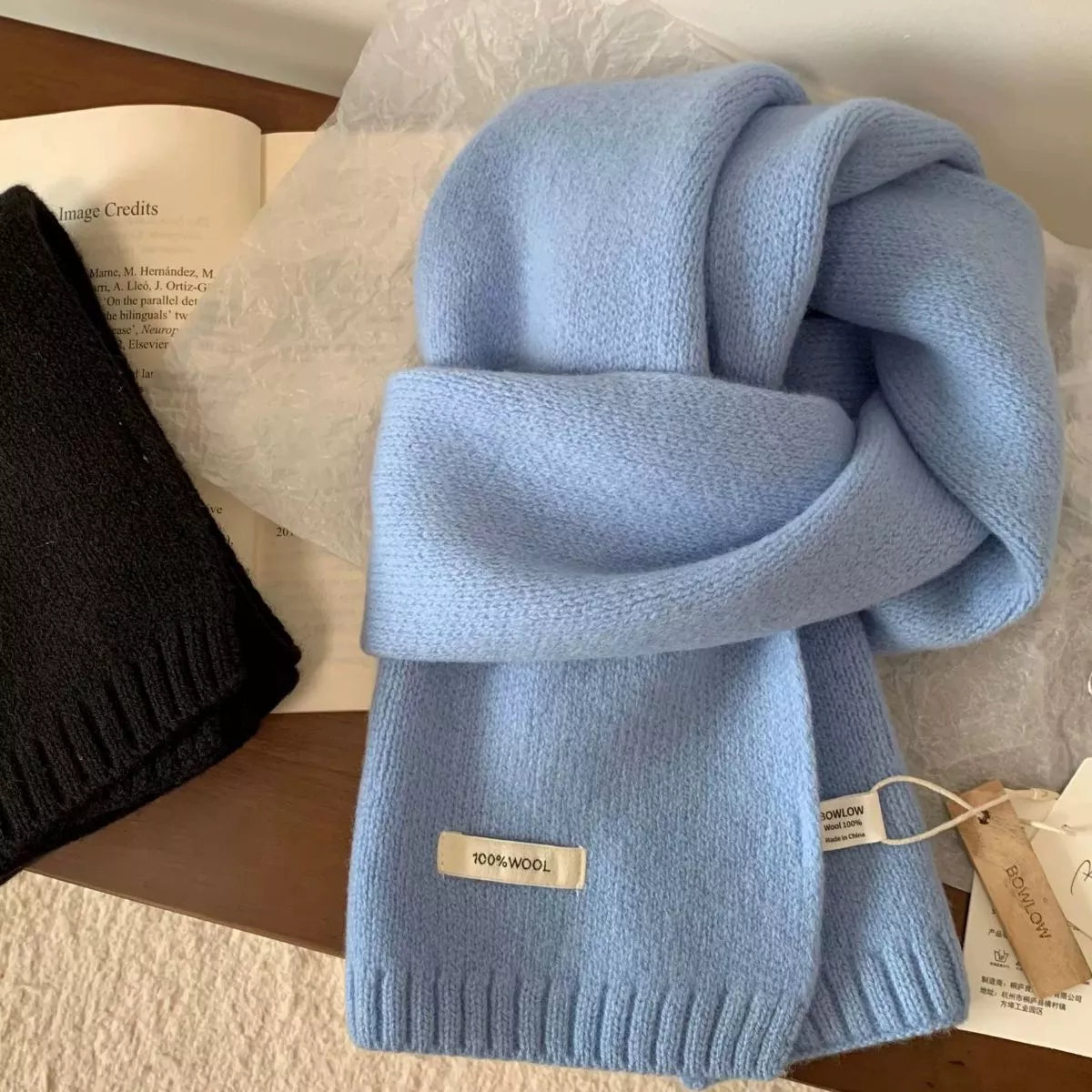 Warm Knitted Scarf