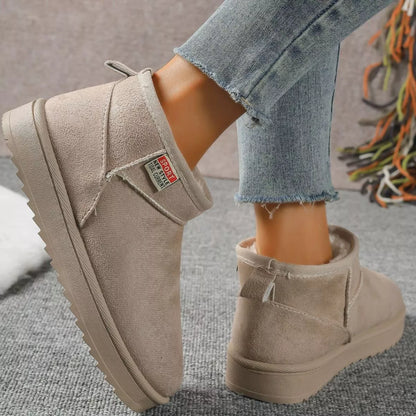 Round Toe Platform Boots
