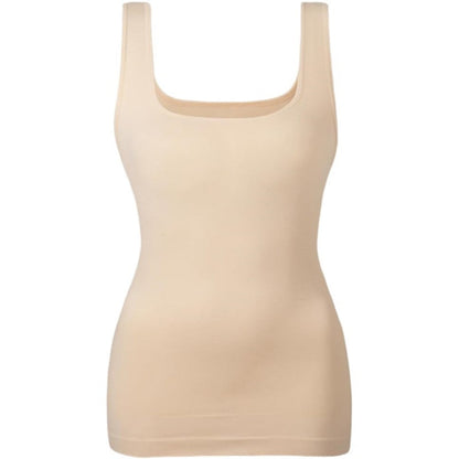 Women's Tummy Control Shapewear Tank Tops Seamless Square Neck Compression Tops Slimming Body Shaper Camisole