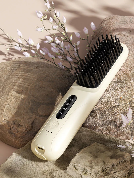 Adjustable Temperature Heated Straightening Comb