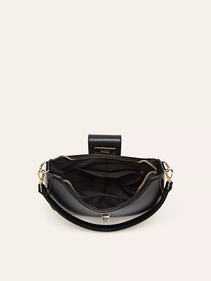 Buckle Closure Shoulder Bag