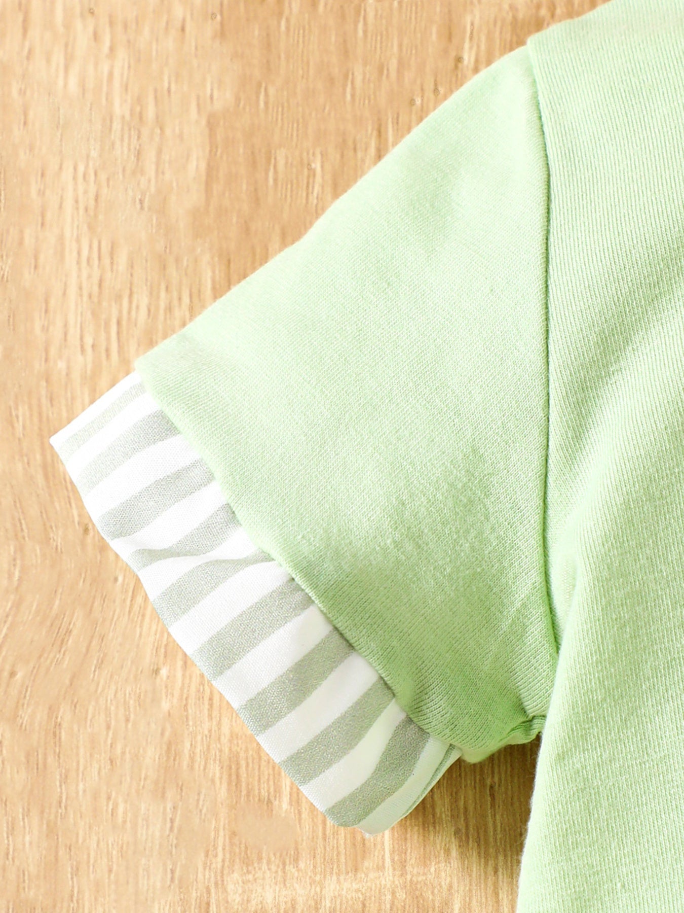 Children's Striped Pocket Tee and Shorts Set