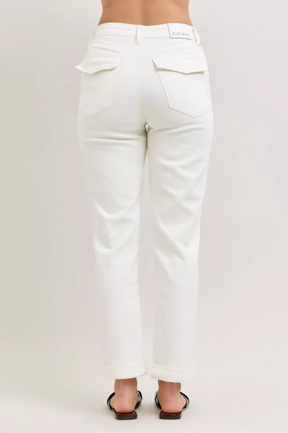 Judy Blue High Waist Jeans with Patch Pockets